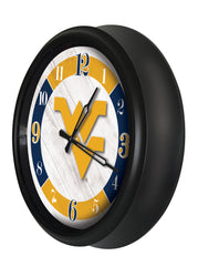 West Virginia Mountaineers Logo LED Clock | LED Outdoor Clock