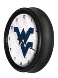 West Virginia Mountaineers Logo LED Clock | LED Outdoor Clock