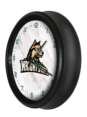 Wright State Raiders Logo LED Clock | LED Outdoor Clock
