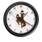 Wyoming Cowboys Logo LED Clock | LED Outdoor Clock