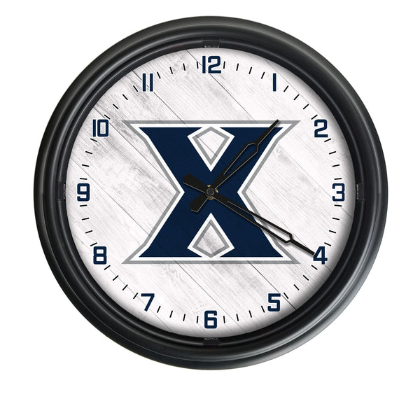 Xavier Musketeers Logo LED Clock | LED Outdoor Clock