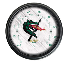 University of Alabama at Birmingham Blazers Officially Licensed Logo Indoor - Outdoor LED Thermometer