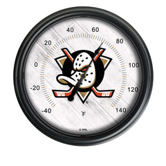 National Hockey Leagues Anaheim Ducks Indoor/Outdoor Thermometer with LED Lights