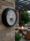 United States Army 250th Anniversary LED Thermometer | LED Outdoor Thermometer