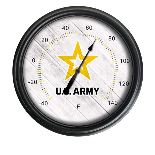 United States Army LED Thermometer | LED Outdoor Thermometer