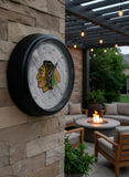 Chicago Blackhawks Logo LED Thermometer | LED Outdoor Thermometer