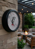 University of Cincinnati Logo LED Thermometer | LED Outdoor Thermometer
