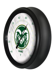 Colorado State University Logo LED Thermometer | LED Outdoor Thermometer
