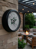 Dallas Stars Logo LED Thermometer | LED Outdoor Thermometer