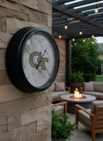 Georgia Tech Logo LED Thermometer | LED Outdoor Thermometer