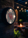 University of Houston Logo LED Thermometer | LED Outdoor Thermometer