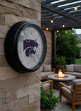 Kansas State University Logo LED Thermometer | LED Outdoor Thermometer