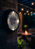 Kansas State University Logo LED Thermometer | LED Outdoor Thermometer