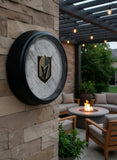 Las Vegas Golden Knights Logo LED Thermometer | LED Outdoor Thermometer