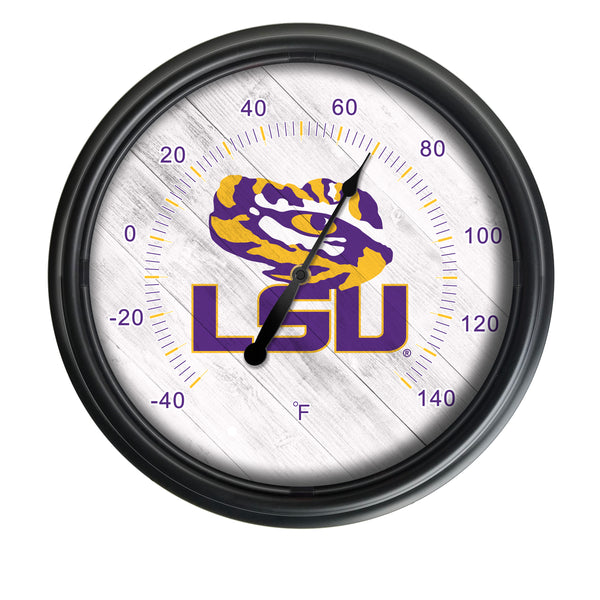 Louisiana State University Logo LED Thermometer | LED Outdoor Thermometer