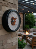 Baltimore Orioles Logo LED Thermometer | MLB LED Outdoor Thermometer