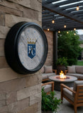 Kansas City Royals Logo LED Thermometer | MLB LED Outdoor Thermometer