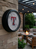 Texas Rangers Logo LED Thermometer | MLB LED Outdoor Thermometer