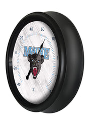 University of Maine Logo LED Thermometer | LED Outdoor Thermometer