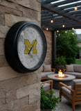 University of Michigan LED Thermometer | LED Outdoor Thermometer