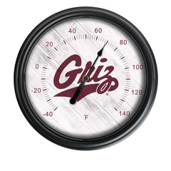 University of Montana Officially Licensed Logo Indoor - Outdoor LED Thermometer