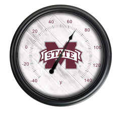 Mississippi State University Officially Licensed Logo Indoor - Outdoor LED Thermometer