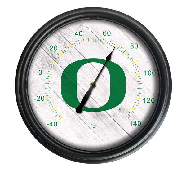 University of Oregon Ducks LED Thermometer | LED Outdoor Thermometer