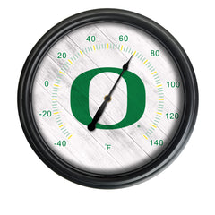 University of Oregon Ducks LED Thermometer | LED Outdoor Thermometer