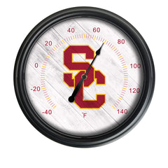 University of Southern California Trojans Logo LED Thermometer | LED Outdoor Thermometer 