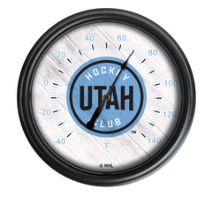 Utah Hockey Club Logo LED Thermometer | LED Outdoor Thermometer