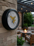 West Virginia University LED Thermometer | LED Outdoor Thermometer