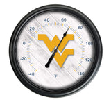 West Virginia University LED Thermometer | LED Outdoor Thermometer