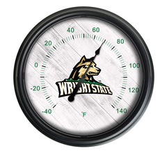 Wright State University Officially Licensed Logo Indoor - Outdoor LED Thermometer