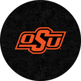 L216 Black Wrinkle Oklahoma State University Cowboys Pub Table
