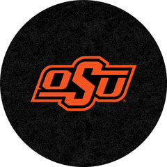 L217 Black Wrinkle Oklahoma State University Cowboys Pub Table