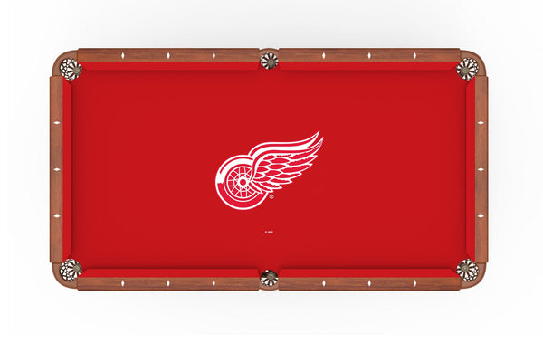 Detroit Red Wings Logo Billiard Cloth