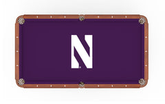Northwestern Logo Billiard Cloth