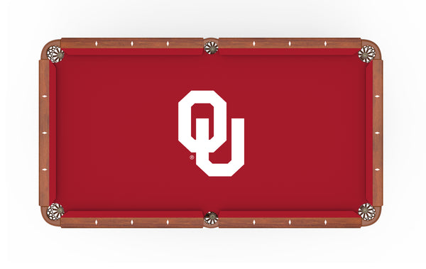 Oklahoma Logo Billiard Cloth