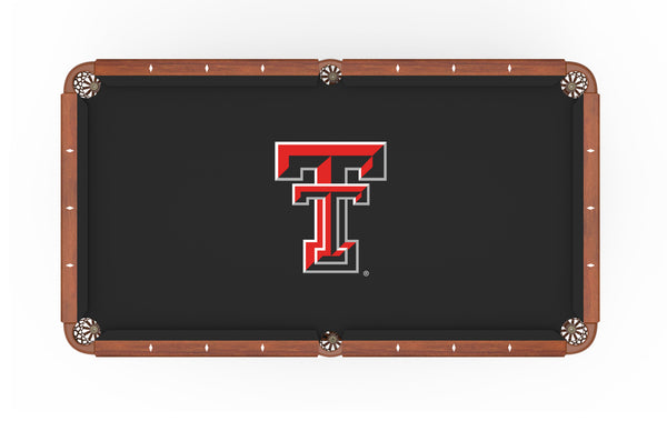 Texas Tech Logo Billiard Cloth