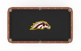 Western Michigan Logo Billiard Cloth