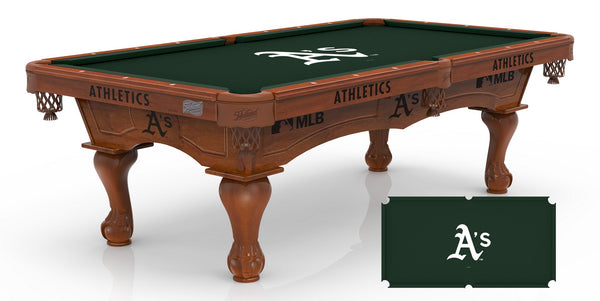 Oakland Athletics Pool Table | MLB Billiard Table