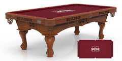 Mississippi State University Officially Licensed Logo Pool Table