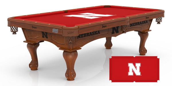 Nebraska Cornhuskers Pool Table
