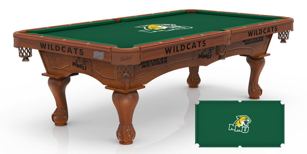Northern Michigan Wildcats Pool Table