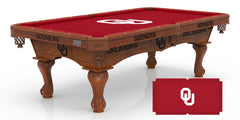 Oklahoma Logo Billiard Cloth