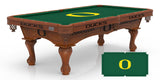 University of Oregon Ducks Logo Billiard Cloth