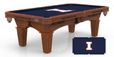 Illinois Fighting Illini Pool Table
