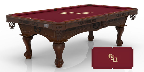 FSU Seminoles | Logo Pool Tables | Billiard Tables | Holland Game Room