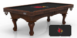 Louisville Cardinals Pool Table
