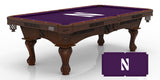 Northwestern Wildcats Pool Table